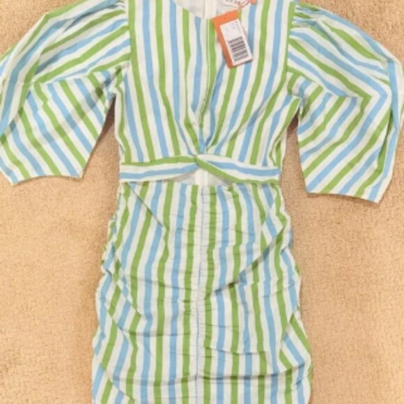 NWT RHODE Isla Lime Diamond Stitch, size 2 - Picture 1 of 4
